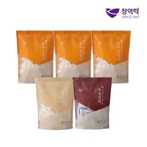 보기 창억모둠떡 3종 5봉 - 총 50개 호박인절미 3 동부찰떡 1 통팥찰떡, 5개, 500g