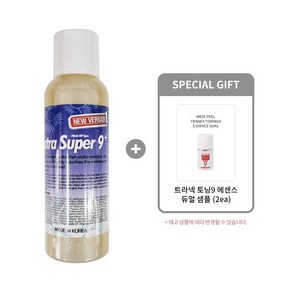 [메디필 정품] 엑스트라 슈퍼9 플러스 100ml (샘플 2매 증정) o 1000ml + 비타 토닝 앰플 마스크 1BOX(10매), 1개