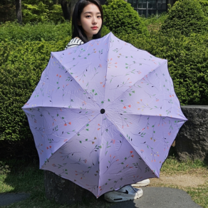 브리엠 UV 차단 암막 특수코팅 튼튼한 양산 겸 우산