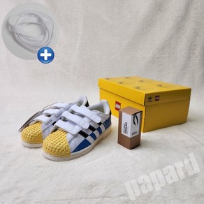 [국내매장판] 아디다스 레고신발 슈퍼스타 레고 LEGO SHOES 화이트