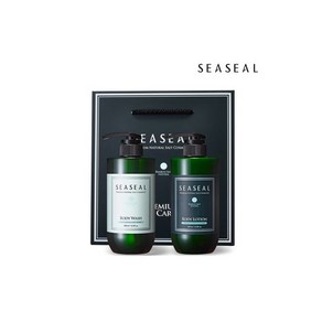 인산가 밤부솔트 죽염 바디로션 바디워시 선물세트 바디워시490ml + 바디로션490ml + 선물박스, 1개