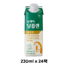 대상웰라이프 뉴케어 당플랜 프로 MPB 플랜 호두맛 230ml, 24개