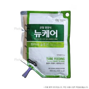 대상웰라이프 뉴케어 화이바솔루션 RTH 파우치 300ml 400ml x 20팩 경관식 피딩줄 포함