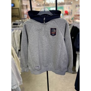 에스핏 PSG 파리생제르망 우븐배색 후드티셔츠 SJY102MKHT97 L/GREY