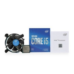 INTEL 코어10세대 i5-10400F 정품박스 코멧레이크 2.90GHz 12MB 쿨러 포함