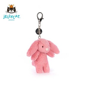 Jellycat 젤리캣 토이 인형 키링 가방 펜던트 봉제, 분홍색 17cm, 1개