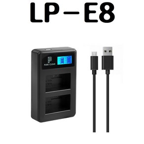 캐논 LP-E8 충전기 CANON LP-E8 USB 2구 호환충전기 700D 650D 600D 550D, 1.USB 2구 충전기, 1개