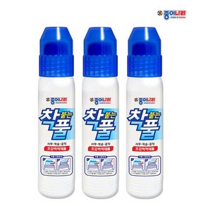 600착붙는풀 착풀 물풀 70ml x 3개 초강력 액체풀 종이나라, 600착붙는풀 착풀 물풀 70ml x 3개 초강력 액체