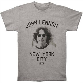 ROCKPANDA John Lennon NYC 반팔티