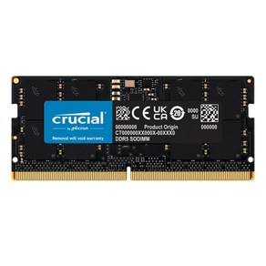 마이크론 마이크론 Cucial 노트북 DDR5-5600 CL46 (32GB), 1개