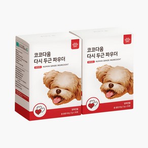 코코다움 강아지 다시 두근 파우더 30p, 심장/간, 60g, 2팩