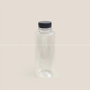 새담 원형 주스페트병 340ml / 땡모반 수제 단호박 식혜 음료 공병, 화이트, 5개