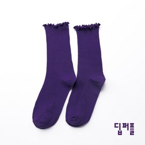 비비드 컬러 패션 양말 데일리 베이직 기본 중목 면 삭스