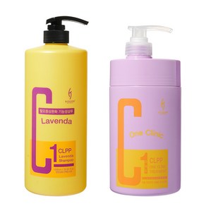 코겐 탈모방지 라벤다 CLPP 샴푸 1000ml + 헤어 단백질 트리트먼트 1000ml, 1L, 1개