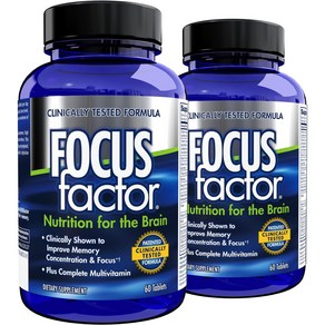 FOCUS FACTOR 포커스 팩터 두뇌 건강 집중력 영양제 180타블렛