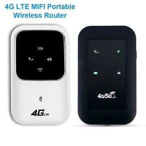 5G라우터 해제 4G 포켓 핫스팟 휴대용 2.4G 모바일 광대역 네트워크 라우터 LTE, 02=Black, 1) Black, 1개