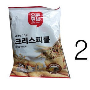 오늘좋은 국내산16곡 크리스피롤180g, 180g, 2개