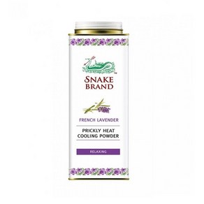 Snake Band 태국 쿨링 파우더 라벤더 향 280g 2개 세트