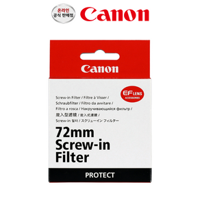 캐논 정품 PROTECT FILTER - 72mm, 1개