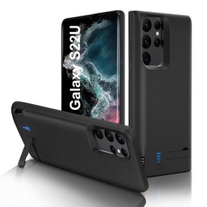 갤럭시 배터리케이스 충전기 파워 뱅크 6000mAh S10 S20 S21 S22 노트 10 플러스 S10E 노트 20 울트라 5G 고속 충전, 16 Galaxy S22 Ulta, 1개