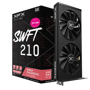 XFX 라데온 RX 6600 SWFT 210 CORE D6 8GB AMD 그래픽카드