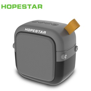 HOPESTAR T5 미니 휴대용 무선 블루투스 스피커 야외 스테레오 음악 서브 우퍼 저음 방수 열 사운드 박스 FM 라디오 TF, gay