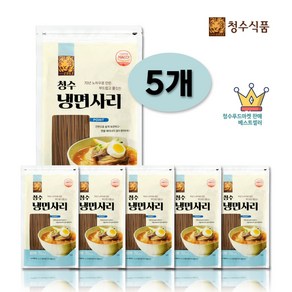 청수 프리미엄 쫄깃한 냉면사리 650g x 5개(25인분), 5개