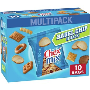 [미국직배송]첵스 믹스 트레디셔널 스낵 믹스 10개x49g Chex Mix Taditional Savoy Snack Mix 10ct, 49g, 10개