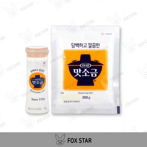 청정원 미원 맛소금 95g(용기형) + 250g(봉지형)