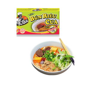 Vmat 베트남 옹차바 쌀국수 육수 크랩 스톡 bun ieu cua, 1개, 75g