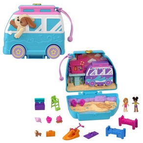 폴리 포켓 Polly Pocket 밀짚 곰 패치 컴팩트 Staw beay patch, 강아지