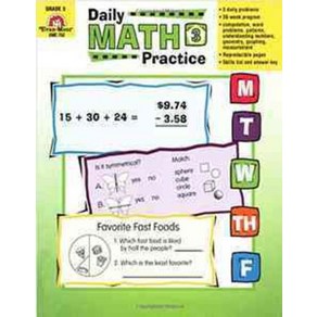 Daily Math Practice Grade 3: