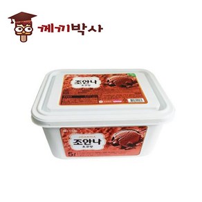 조안나 초코 아이스크림 5L (냉동) 대용량, 1개