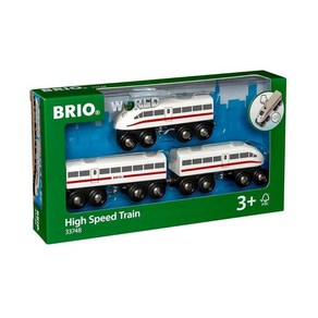 BRIO WORLD 사운드가있는 고속 트레인 33748, 1개