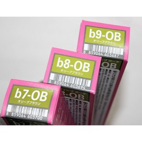 밀본 보떼염색약 B7-ob+정품마츠카제 산화제 6% 100ml+염색솔, b7-ob, 1개