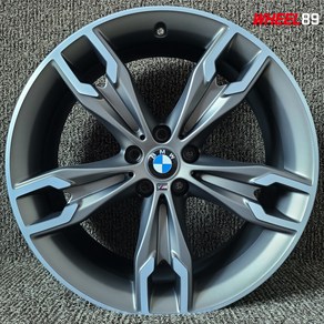 BMW 휠 5시리즈 668M G30 550D 20인치 휠 정품 건메탈 폴리시, 1개