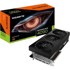 기가바이트 지포스 RTX 4090 WINDFORCE 24G 그래픽 카드 팬 3배 24GB 384비트 GDDR6X GVN4090WF324GD 비디오, 1개