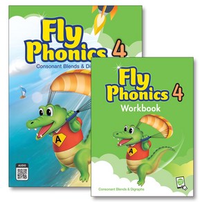 플라이 파닉스 세트 (전2권) : Fly Phonics 4 교재+워크북, 투판즈