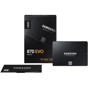 Samsung 870 EVO 250GB SATA 2.56.3cm 내장 SSDSolid State Drive MZ77E250