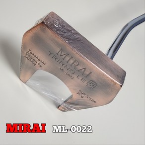 미라이 ML0022 남성 말렛 퍼터 34인치(골프장갑 증정), S, 3도