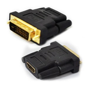 HDMI TO DVI 24+1핀 변환아답터 출력포트변경 젠더