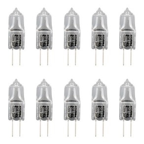 실바니아 핀할로겐 핀램프 JC 12V 10W G4 64415 주방후드전구, 10개