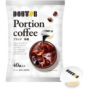 일본 도토루 포션 커피 40개입 516112