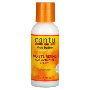 Cantu Shea Butter for Natural Hair Moisturizing Curl Activator Cream 3 fl oz (89 ml)