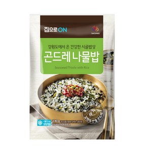 집으로ON 집으로ON 곤드레나물밥 230g, 1개