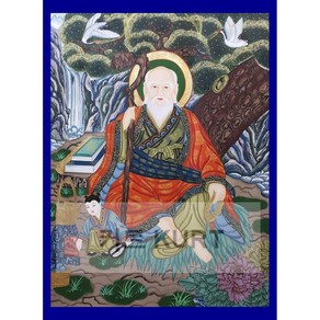 대형큐빅십자수 재료 탱화 불교 독성존자 큐빅 그림 만들기 구슬자수 diy, 60x80cm 전체 원형 큐빅, 1개