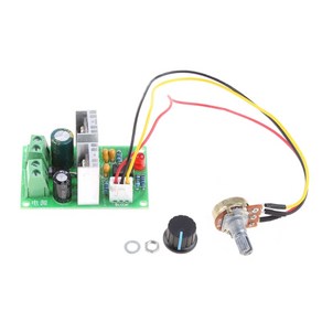 속도 조절기 컨트롤러 스위치 3A 12V/24V/36V DC 모터 용 펄스 폭, 1개