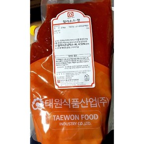 태원 칠리소스 핫 2kg* 2봉, 2kg, 2개