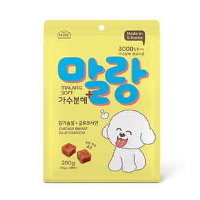 HDC 말랑소프트 가수분해간식, 1개, 200g, 닭가슴살