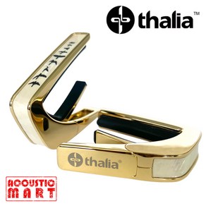 Thalia 탈리아 카포 24K 골드 Capo with Bids on Peal Inlay / 24k Gold CG201